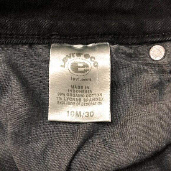 levi's Eco E Black 531 Low Skinny Jeans - Picture 7 of 7